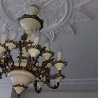 لوستر برنز|لوستر و چراغ آویز|شهریار, شهریار|دیوار