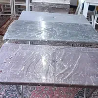 میز تک پایه فلزی تاشو 6 نفره (تک و عمده)|میز و صندلی غذاخوری|شیراز, وزیرآباد|دیوار