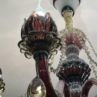 لوستر لاله کریستال|لوستر و چراغ آویز|تهران, اسفندیاری|دیوار