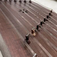 سنتور سید حمید حسینی (ونگه) همراه با کیف|سازهای سنتی|خنج, |دیوار