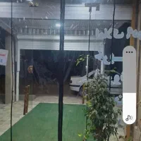 دوخت سرویس آشپزخونه پرده توری وطلقی آهنربایی