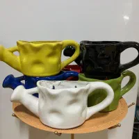 انواع گلدانهای دیوار کوب وباکس وگلدان سفالی|گل و گیاه طبیعی|مینودشت, |دیوار