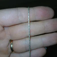 زنجیر نقره ۶۰ سانت