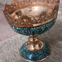 ظروف مس و فیروزه|صنایع دستی و سایر لوازم تزئینی|اصفهان, ملک‌شهر|دیوار