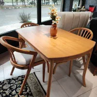 میز وصندلی نهارخوری سبدی