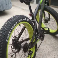 دوچرخه ساحلی لاستیک پهن( آلیاژ آلمینیوم سبک)