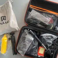 دوربین ورزشی Dji osmo action 4 adventure combo|دوربین عکاسی و فیلم‌برداری|رشت, نظری|دیوار