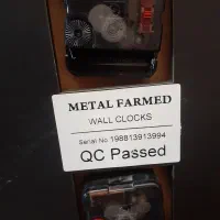 ساعت|ساعت دیواری و تزئینی|قلقل رود, |دیوار