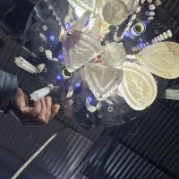 دوعدد لوستر|لوستر و چراغ آویز|بجنورد, |دیوار