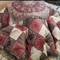 لحاف کرسی با پشم گوسفندی و الیاف و ملزومات کرسی|رختخواب، بالش، پتو|تهران, ارامنه|دیوار