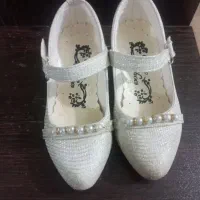 پیراهن مجلسی دخترانه با کفش مجلسی|کفش و لباس بچه|خرمآباد, |دیوار