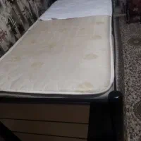 تخت یکنفره دوعددبدون تشک|تخت و سرویس خواب|کرج, حیدرآباد|دیوار