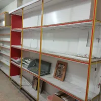 قفسه ورق آهن و چوب