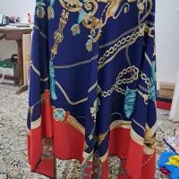 شال مشکی مخمل شیک نو ۴۰۰ هزات شال آبی نو ۱۰۰ هزات|لباس|تهران, گرگان|دیوار