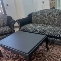 مبل سالم الیزابت.۵تیکه همراه میز وسط مبل