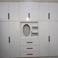 .اقساط اقساط کمد دیواری.کابینت.درب حیاطی.درب چوبی|مصالح و تجهیزات ساختمان|کوهدشت, |دیوار