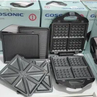 اسنک ساز6صفحه وافل دار،گریل دار ساندویچ ساز آکبند