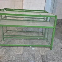 ویترین شیشه ای مغازه