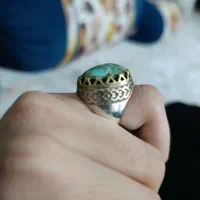 انگشتر فیروزه نقره|جواهرات|دوگنبدان, |دیوار