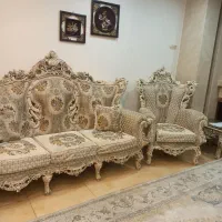 مبل سلطنتی شیک و تمیز|مبلمان خانگی و میز عسلی|شیراز, ستارخان|دیوار