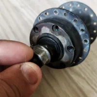 توپی لاستیک جلو دوچرخه