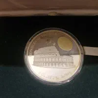 سکه نقره ۹۹۹ و طلای ۹۹۹