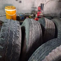 لاستیک سنگین فروشی شریفی اهواز برومی بعداز پل|قطعات یدکی و لوازم جانبی|اهواز, شهرک صنعتی شماره ۳|دیوار