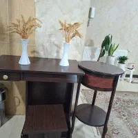 میز چرخ خیاطی به همراه صندلی و میز تلفن|میز تلفن|مشهد, شاهد (شهرک غرب)|دیوار
