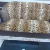 مبل ۷ نفره و میز وسط|مبلمان خانگی و میز عسلی|قائم‌شهر, |دیوار