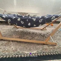 گهواره ننو در حد نو|اسباب و اثاث بچه|آران و بیدگل, |دیوار