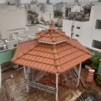 جوشکاری سقف های شیب دار  جعفری