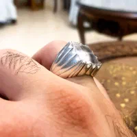 انگشتر دستساز نقره بانگین در آفریقایی(کوارتز سفید)|جواهرات|تهران, سنائی|دیوار