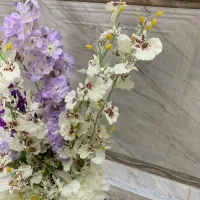 گل مصنوعی به همراه گلدان|گل مصنوعی|قم, انسجام|دیوار