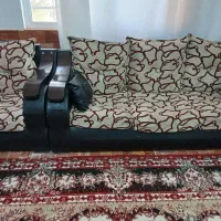 مبل راحتی هفت نفره همراه سه عدد میز|مبلمان خانگی و میز عسلی|تبریز, |دیوار