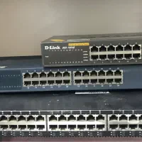 سوییچ شبکه 24 و 48 پورت فروشگاه ماستوک