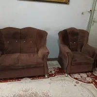 مبل راحتی 7 نفره  سالم مناسب باغ