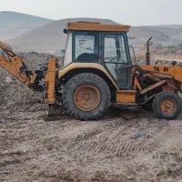 کار کردن با بیل بکهو