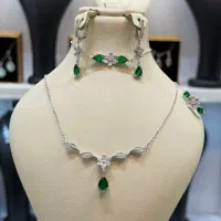 نیم ست نقره جدید