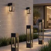چراغ پارکی فضای باز مدل دکوراتیو