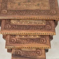میز عسلی هندی طلاکوب تماما برنز کاری|مبلمان خانگی و میز عسلی|شاهرود, |دیوار