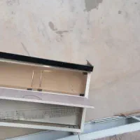 کابینت فلزی سالم هود و درب حمام همگی سالم|آب‌چکان و نظم‌دهنده ظروف|نهاوند, |دیوار