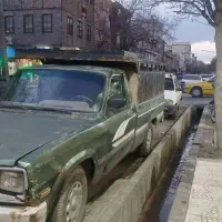 اسقاط فرسوده تصادفی وانت تاکسی سوخته و..