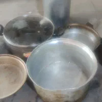چند عدد قابلمه و ماهیتابه و تنور|اجاق گاز و لوازم برقی پختوپز|مشهد, کاظم آباد پنجشنبه|دیوار