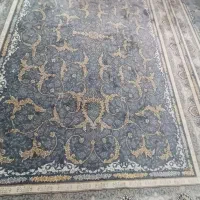 فرشی جذاب وبه روز رنگ طوسی در حد نو|فرش|همدان, |دیوار