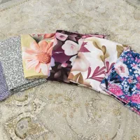 تعدادی پارچه ملافه دوخته نشده نو|رختخواب، بالش، پتو|قزوین, |دیوار