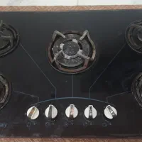 گاز صفحه ای ۵ شعله سالم و تمیز