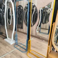 کد۹۹۸ آینه فلزی خودایستا سالن اآرایشگاهی|آینه|مشهد, سجاد شهر|دیوار