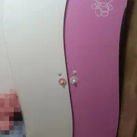 کمد لباس دو درب و ویترین