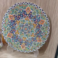 بشقاب و شکلات خوری میناکاری  سفال