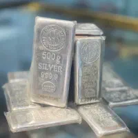 خرید و فروش شمش نقره ندیر